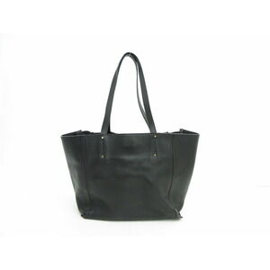 Chloe Tote Black Bag Milo Handbag Leather